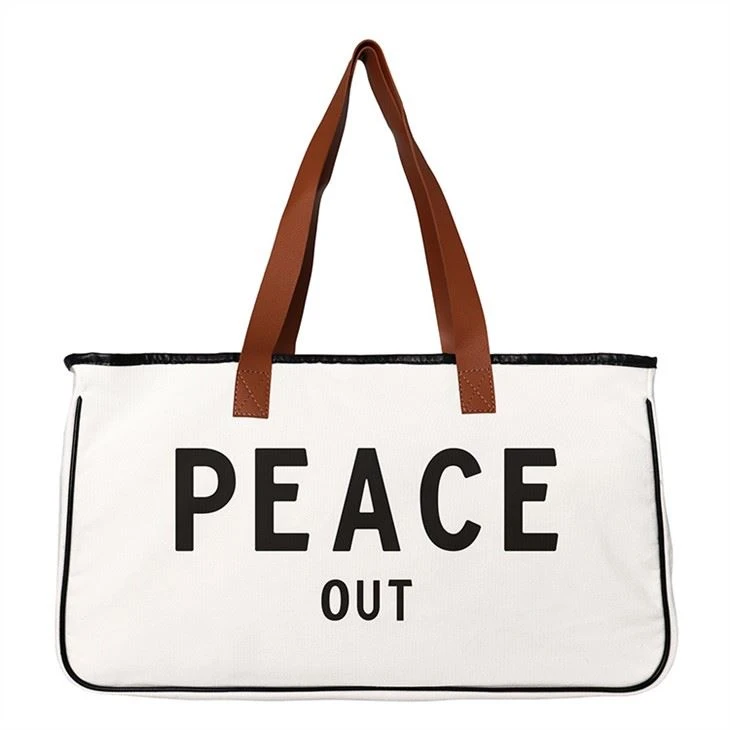alphabet tote bag